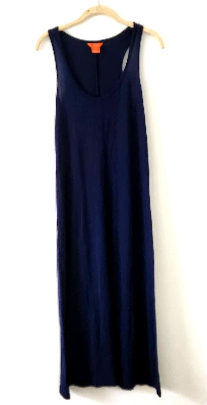 Joe Fresh Halter Blue Long Maxi Dress Size M